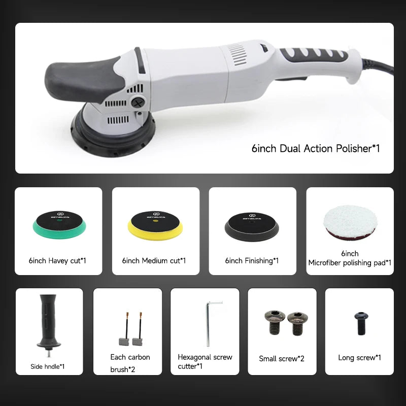 Polisher 900W Dual Action Car Polisher 15MM/21MM