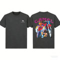 Retro Camel Motocycle T-Shirt