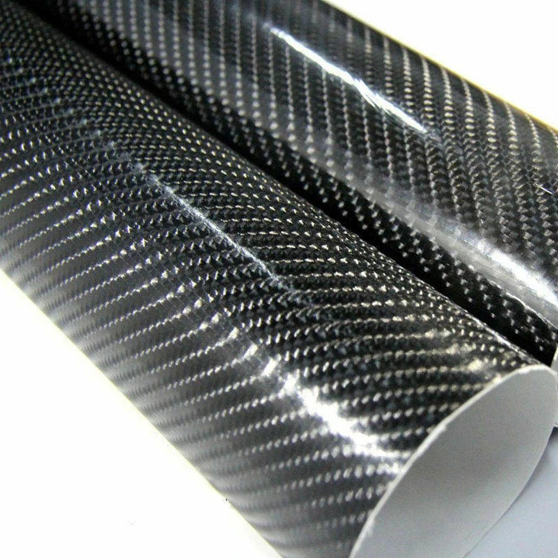 Automotive carbon fiber vinyl wrap roll
