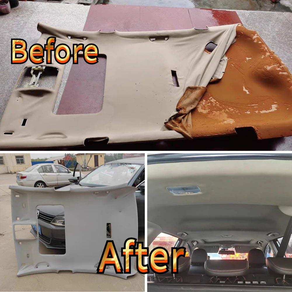 Auto Headliner Fabric Material Foam Backing