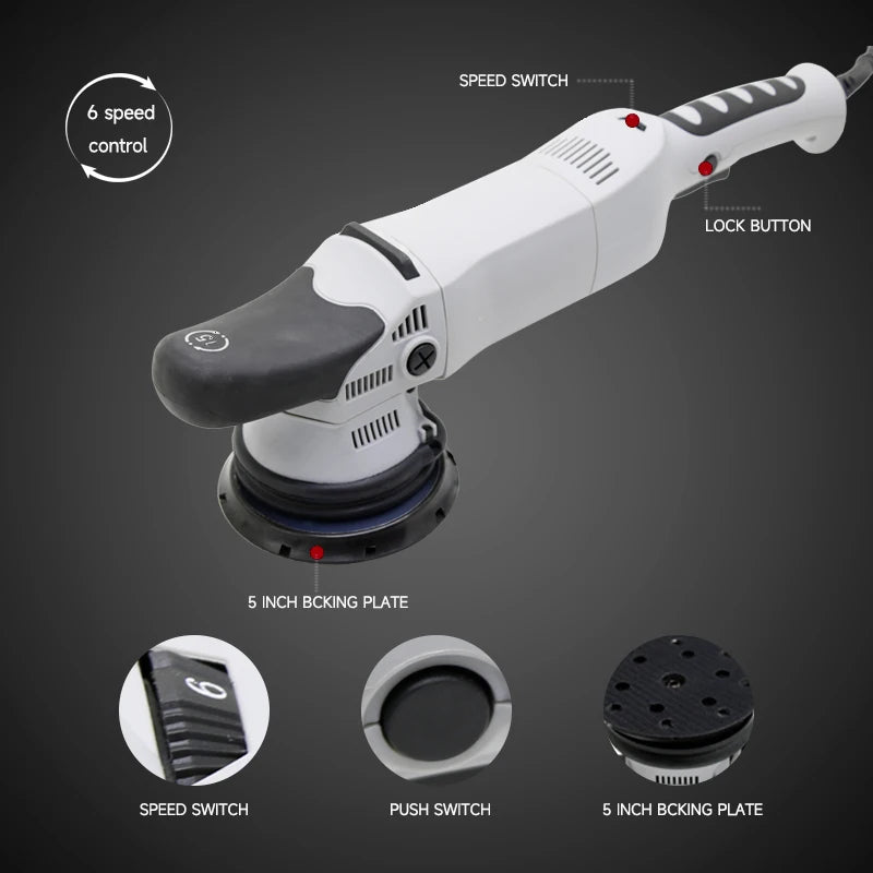 Polisher 900W Dual Action Car Polisher 15MM/21MM
