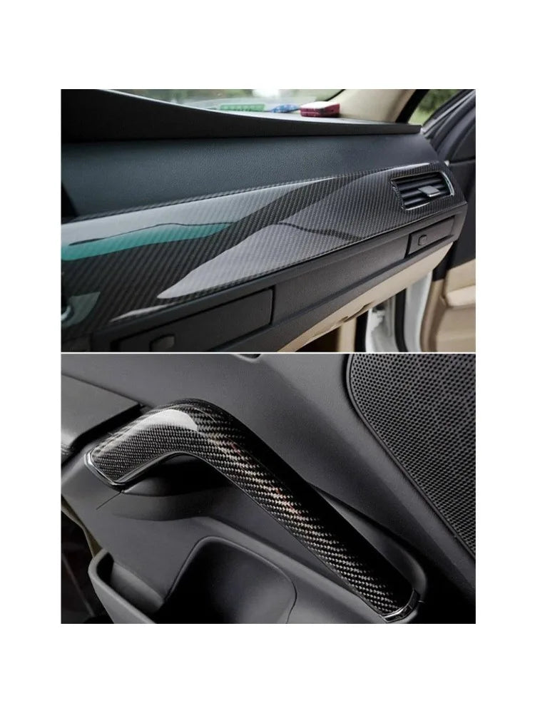 Automotive carbon fiber vinyl wrap roll