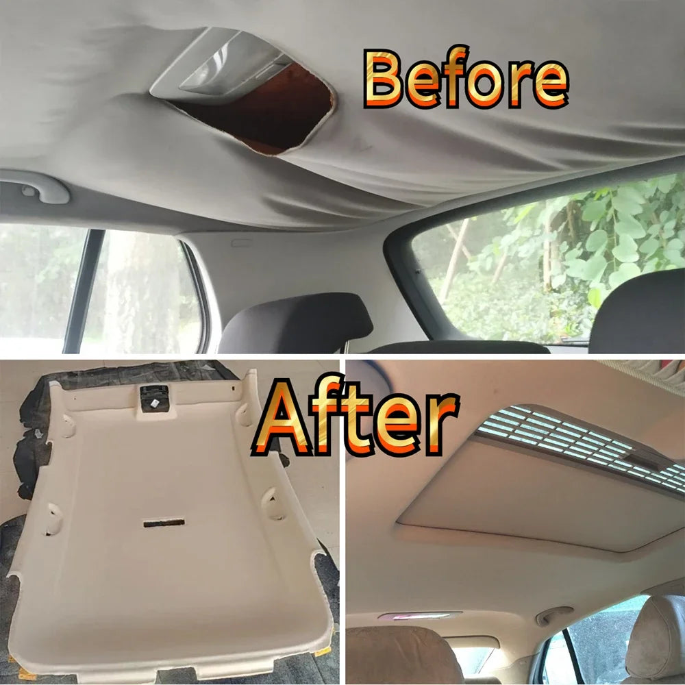 Auto Headliner Fabric Material Foam Backing