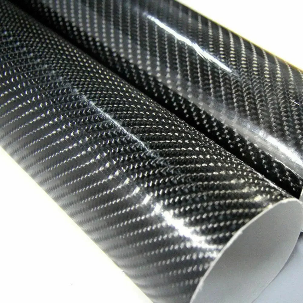 Automotive carbon fiber vinyl wrap roll